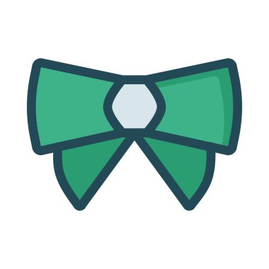 Beyaz arka plan üzerinde izole yeşil yay