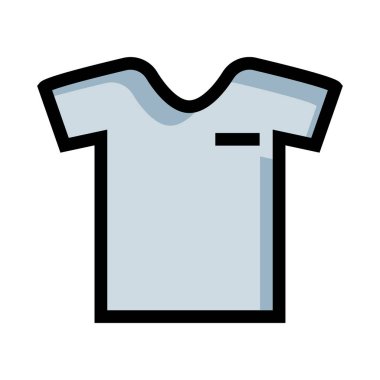 Beyaz arkaplanda gri tişört