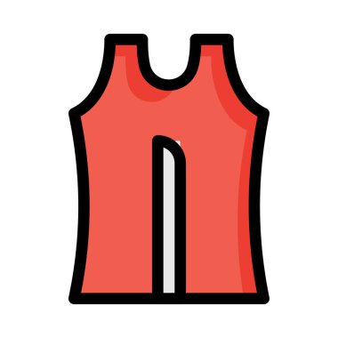 Beyaz arka plan üzerinde izole kırmızı ince bir şekilde dekore edilmiş üst