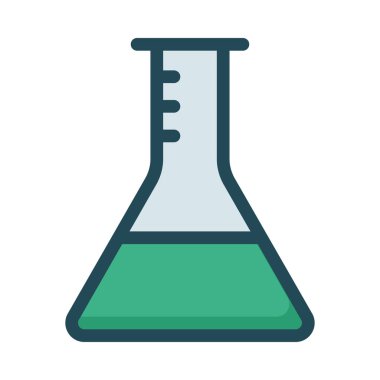 Beyaz arka plan üzerinde izole yeşil sıvı ile gri şişesi