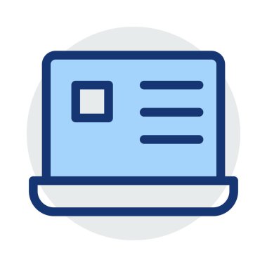 Beyaz arka plan üzerinde izole mavi ve gri renklerde klasör