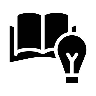 Siyah beyaz arka plan üzerinde izole lamba ampul ile kitap açıldı