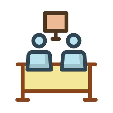 Mavi insanlar beyaz arka plan üzerinde izole sarı kanepede oturan portakal tv izlerken