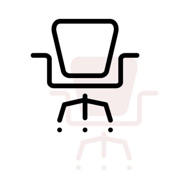 Koltuk bej gölge beyaz zemin üzerine