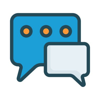 Beyaz arka plan üzerinde izole mavi ve gri iletileri