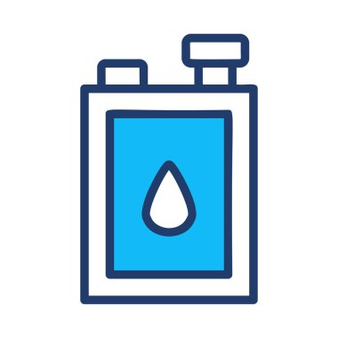 beyaz ve mavi kapak beyaz arka plan üzerinde izole