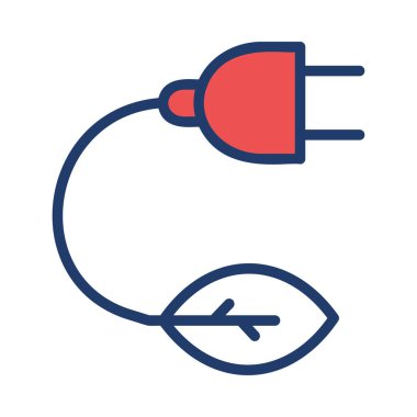 çizgi ve bej gölge beyaz zemin üzerine izole yaprak ile kırmızı tak