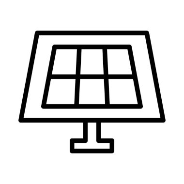 enerji ikonu vektör illüstrasyonu