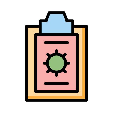 Beyaz arka plan üzerinde izole güneş ile renkli plaka