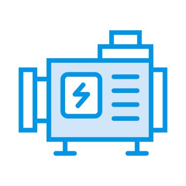  enerji basit vektör simgesi 