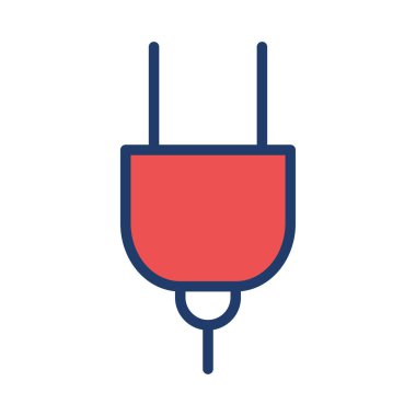 Beyaz arka plan üzerinde izole kırmızı tak  