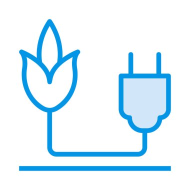  enerji basit vektör simgesi 