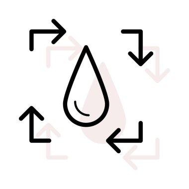 Bej gölge beyaz zemin üzerine izole okları ile damla