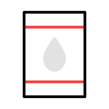 batarya damla kutsal kişilerin resmi, vektör çizim ile