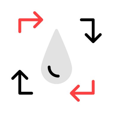 enerji kavramı satırı simgesi, vektör çizim