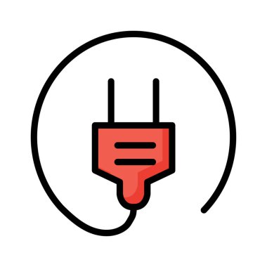 Beyaz arka plan üzerinde izole daire çizgili kırmızı tak