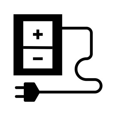  enerji basit vektör simgesi 