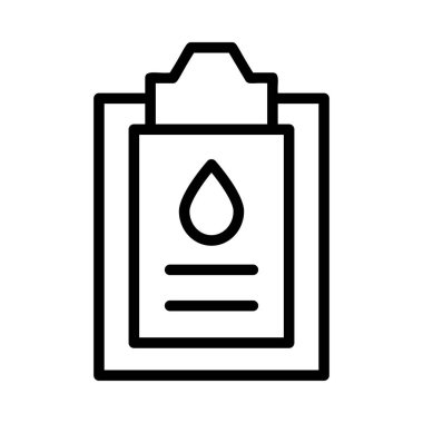 Kağıt ve beyaz arka plan üzerinde izole damla ile siyah anahat plaka