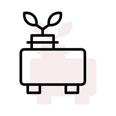 Sarnıç bej gölge beyaz zemin üzerine izole yaprakları ile