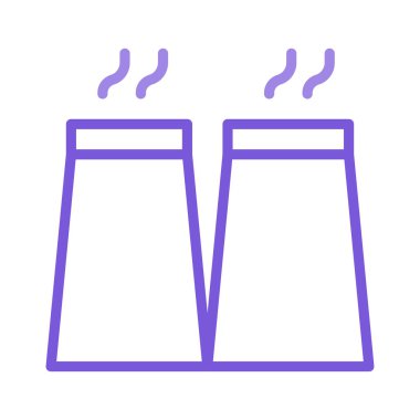 Beyaz arka plan üzerinde izole anahat menekşe bacalar