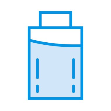  enerji basit vektör simgesi 