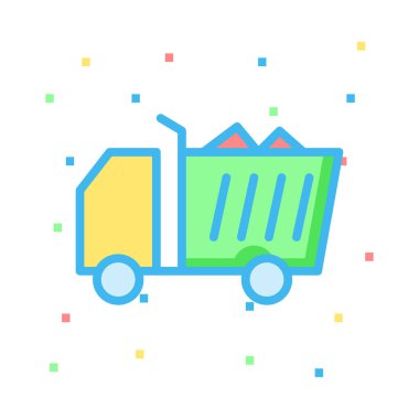 Bright van renkli noktalar beyaz zemin üzerine 