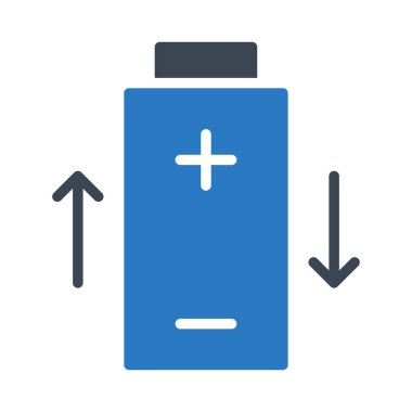  enerji basit vektör simgesi 