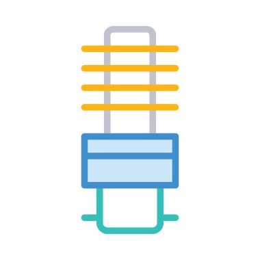 Beyaz arka plan üzerinde izole çizgi stili nonconductor