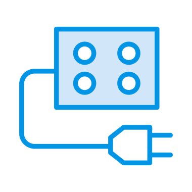  enerji basit vektör simgesi 