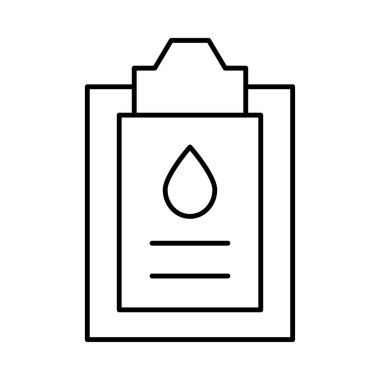 Beyaz arka plan üzerinde izole ince çizgi yakıt