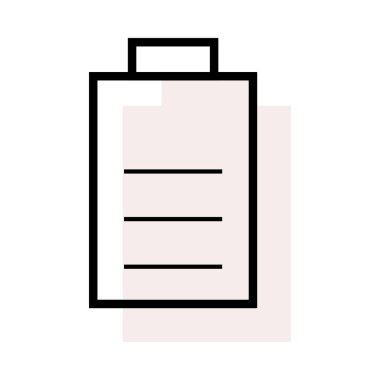 Bej gölge beyaz zemin üzerine izole pil