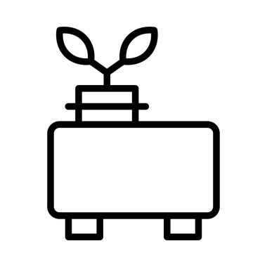 enerji ikonu vektör illüstrasyonu 