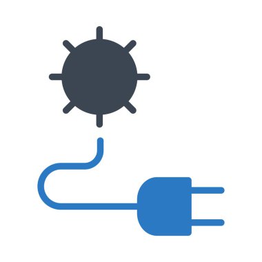  enerji basit vektör simgesi 