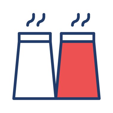 Beyaz arka plan üzerinde izole bacalar