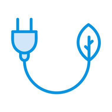  enerji basit vektör simgesi 