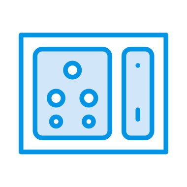  enerji basit vektör simgesi 