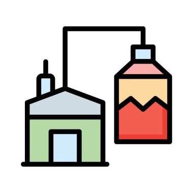 Beyaz arka plan üzerinde izole parlak Eko ev konsepti