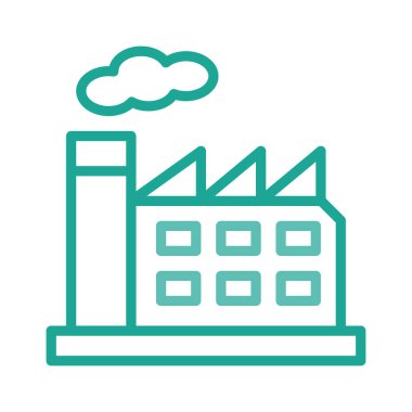 Yeşil bitki beyaz arka plan üzerinde izole anahat