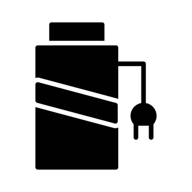  enerji basit vektör simgesi 