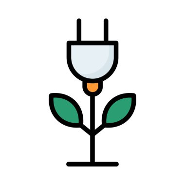 Gri fiş beyaz arka plan üzerinde izole yeşil yaprakları ile