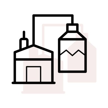 Eko ev konsepti bej gölge beyaz zemin üzerine izole