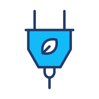 Beyaz arka plan üzerinde izole yaprak ile basit tak