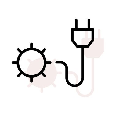 Güneş bağlanma bej gölge beyaz zemin üzerine izole takın