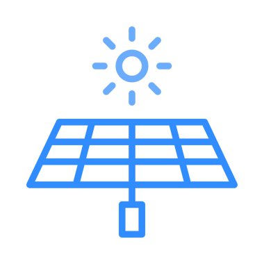 enerji ikonu vektör illüstrasyonu 