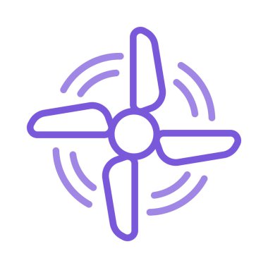 Beyaz arka plan üzerinde izole anahat menekşe fan