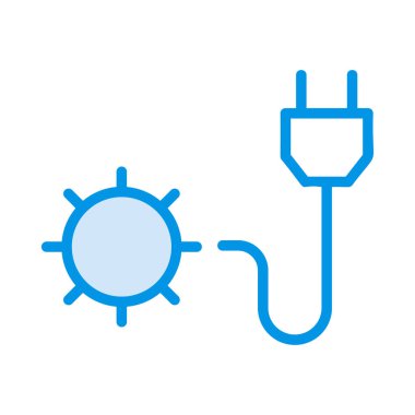 Beyaz arka plan üzerinde izole güneş enerjisi  