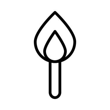 Siyah anahat Emanet beyaz arka plan üzerinde izole maç