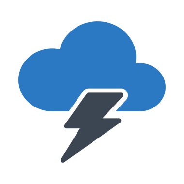 olabilir ve beyaz arka plan üzerinde izole mavi ve gri renklerde flash 