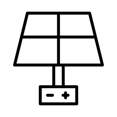 enerji ikonu vektör illüstrasyonu 