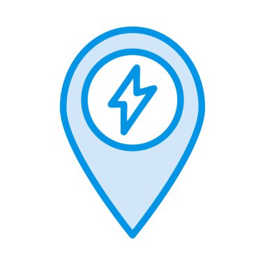  enerji basit vektör simgesi 